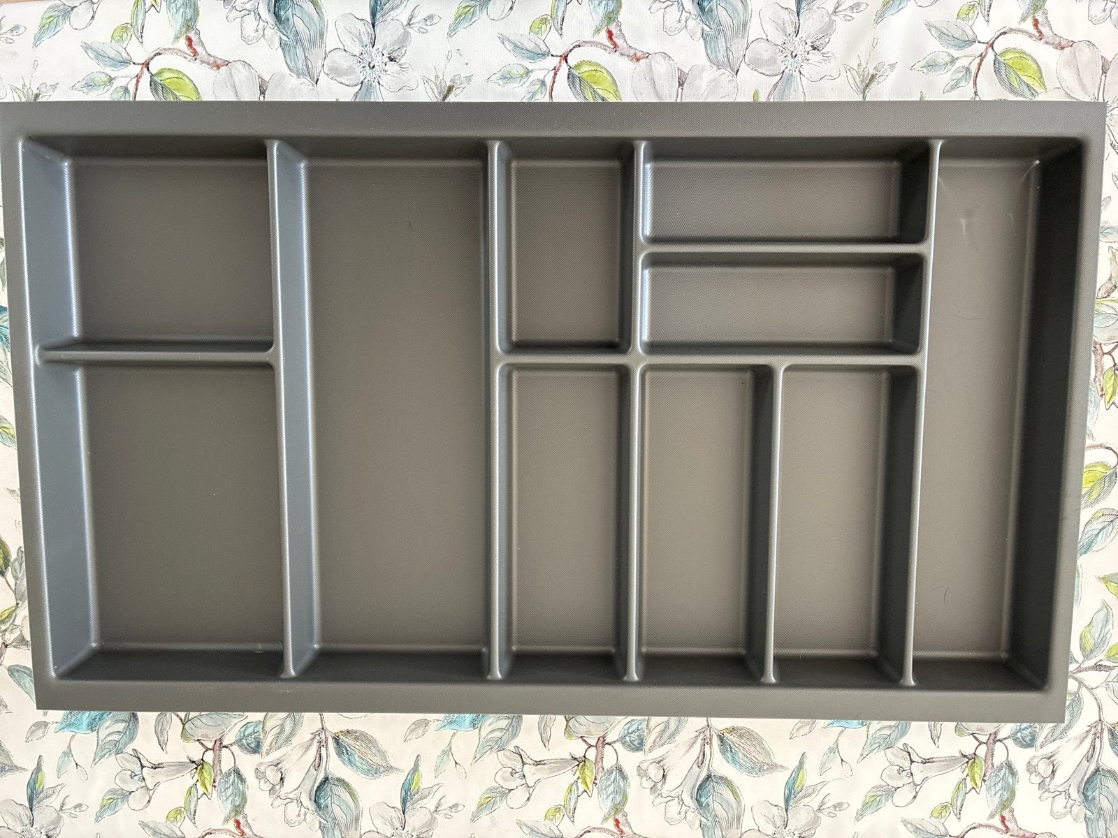 Bruynzeel Bestekbak grijs - Praktische lade-organizer nieuw!, Huis en Inrichting, Ophalen, Overige typen, Kunststof, Nieuw