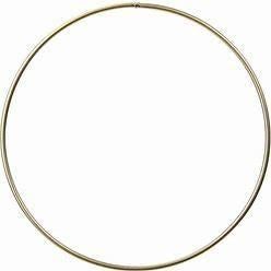 Grote Metalen ring doorsnee 120 cm nieuw metaal zilverkleuri, Hobby en Vrije tijd, Breien en Haken, Ophalen, Nieuw, Haken, Patroon of Boek