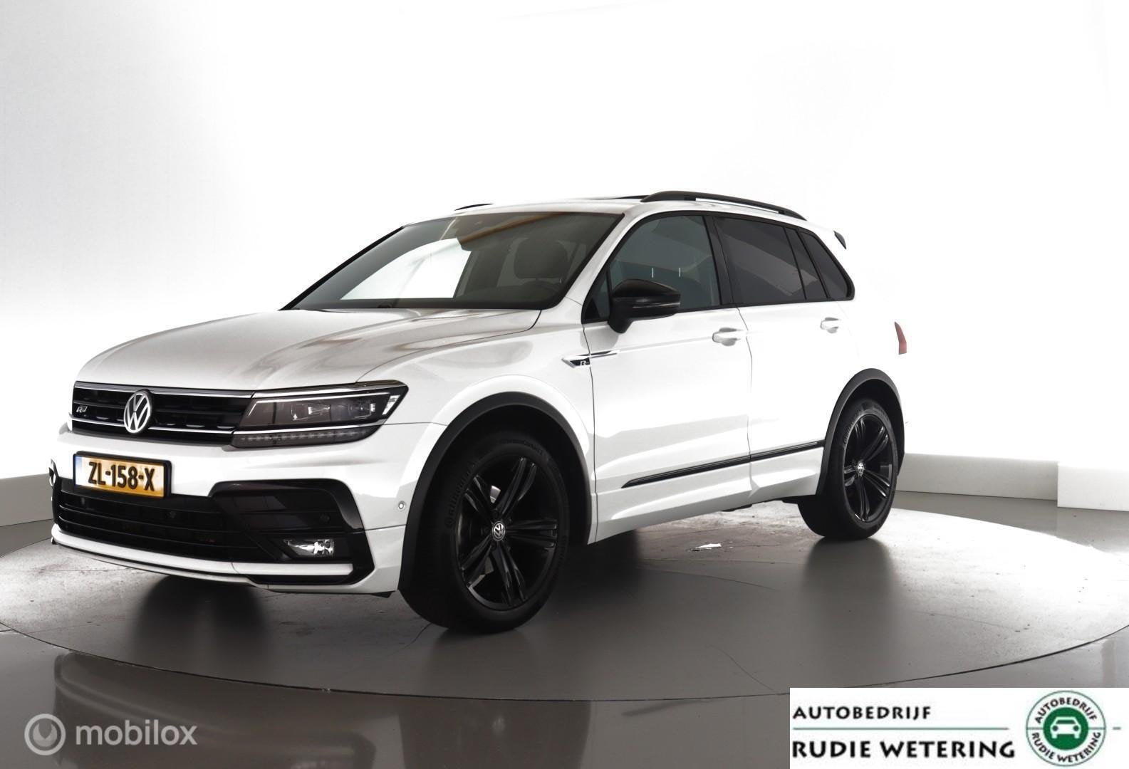 Volkswagen Tiguan 1.5 TSI ACT DSG7 Highline R-Line|BlackStyl, 15 km/l, Gebruikt, Leder en Stof, Wit