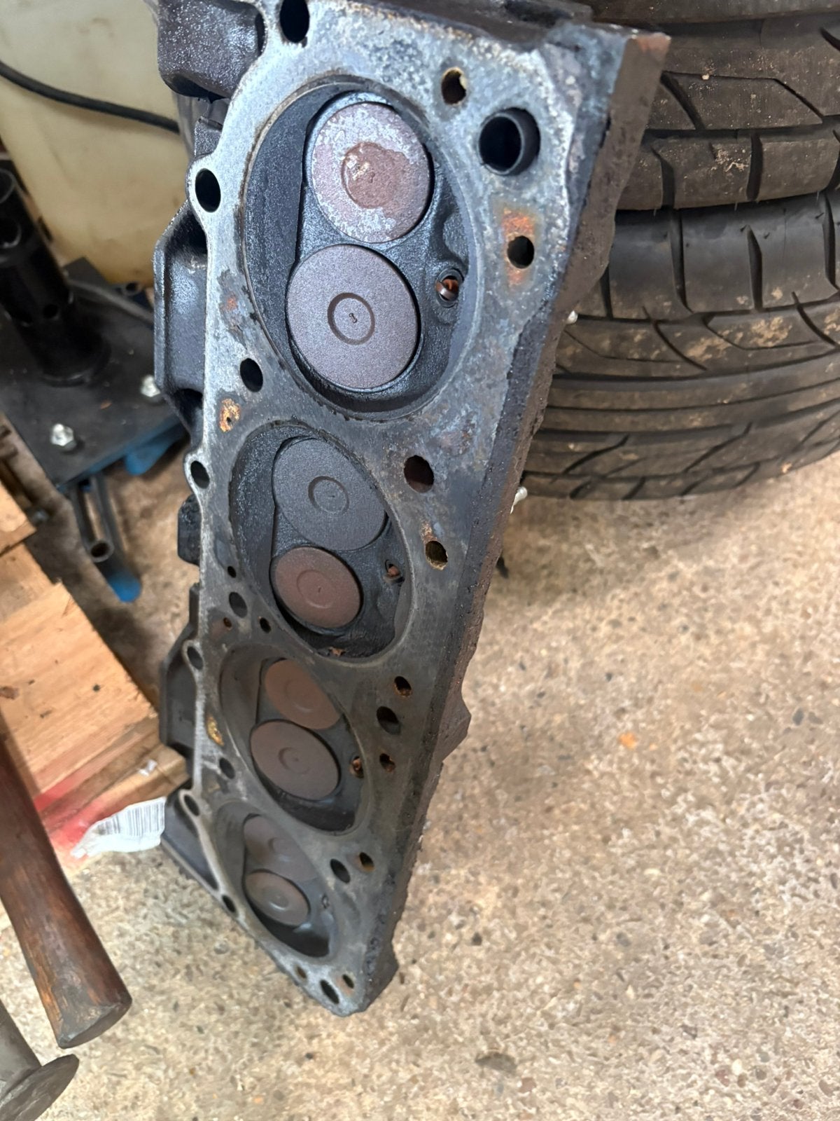 Amc 360 v8 blok / koppen, Ophalen, Gebruikt, Amc, Wagoneer