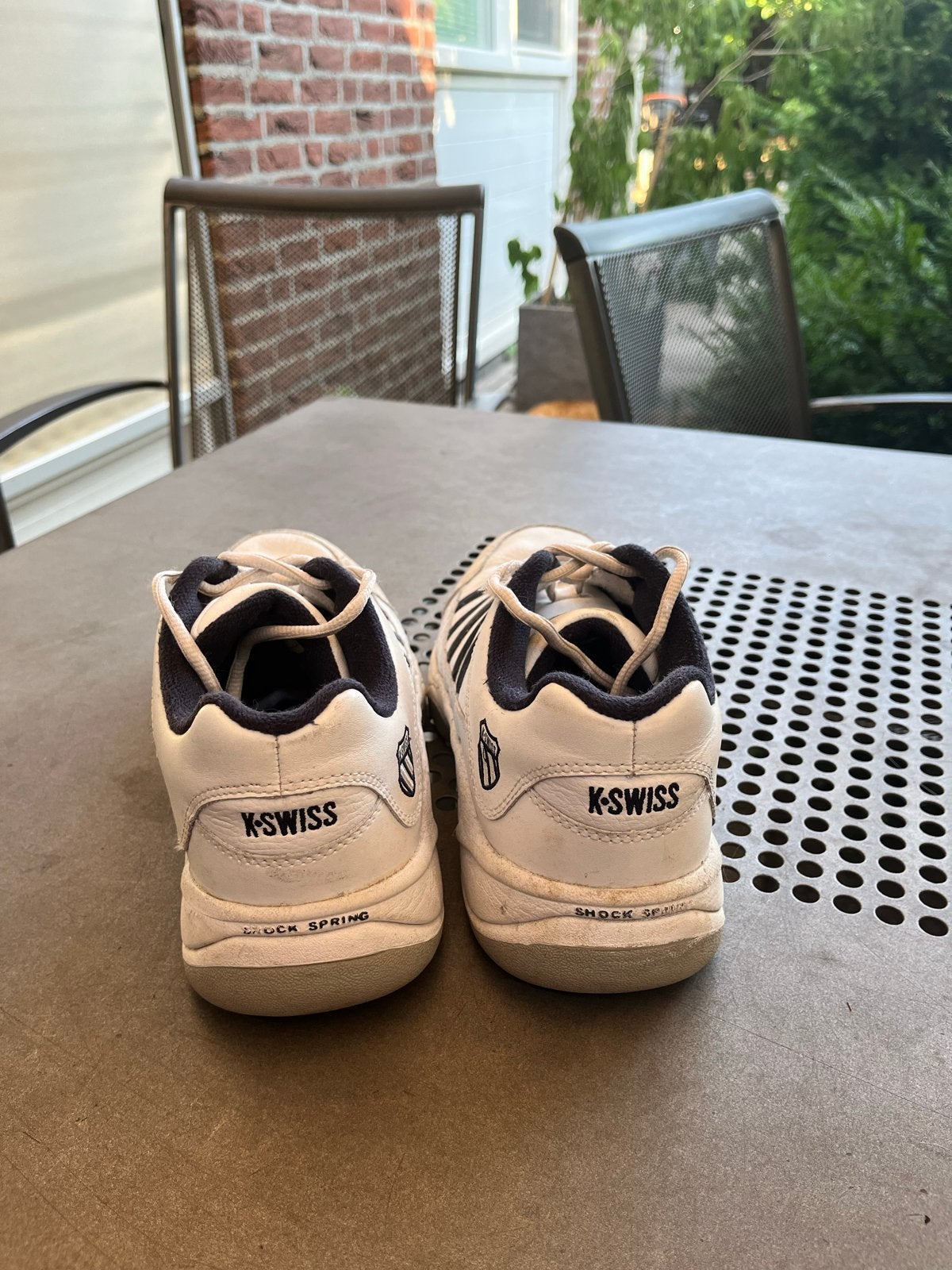 K-Swiss Outshine Carpet Trainer Tennisschoenen - maat 44,5, Sport en Fitness, L2, K-Swiss, Schoenen, Ophalen of Verzenden