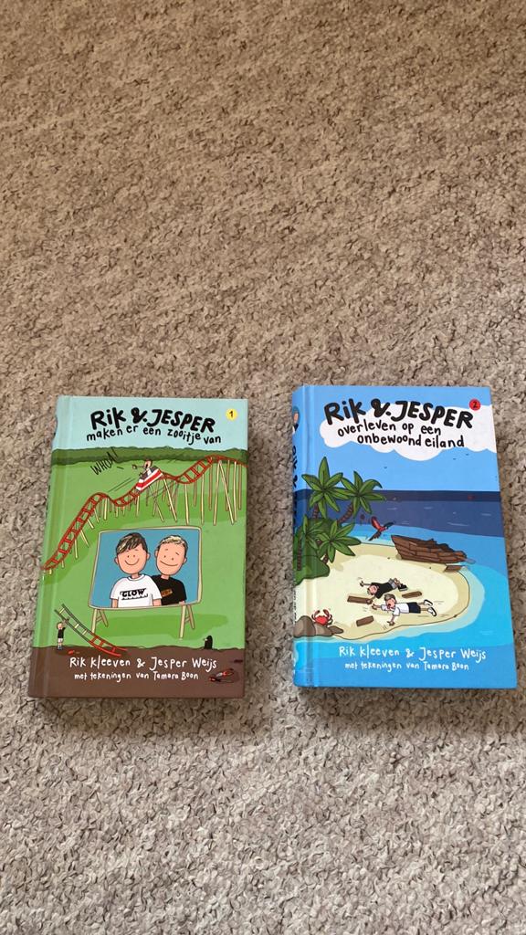 Rik en Jesper boeken, Ophalen of Verzenden, Zo goed als nieuw, Verhalen