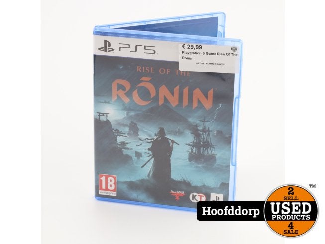 Playstation 5 Game Rise Of The Ronin, Sony, Zo goed als nieuw, Support@sony.com, 1-7-1 Konan, Minato-ku
Tokyo 108-0075
Japan