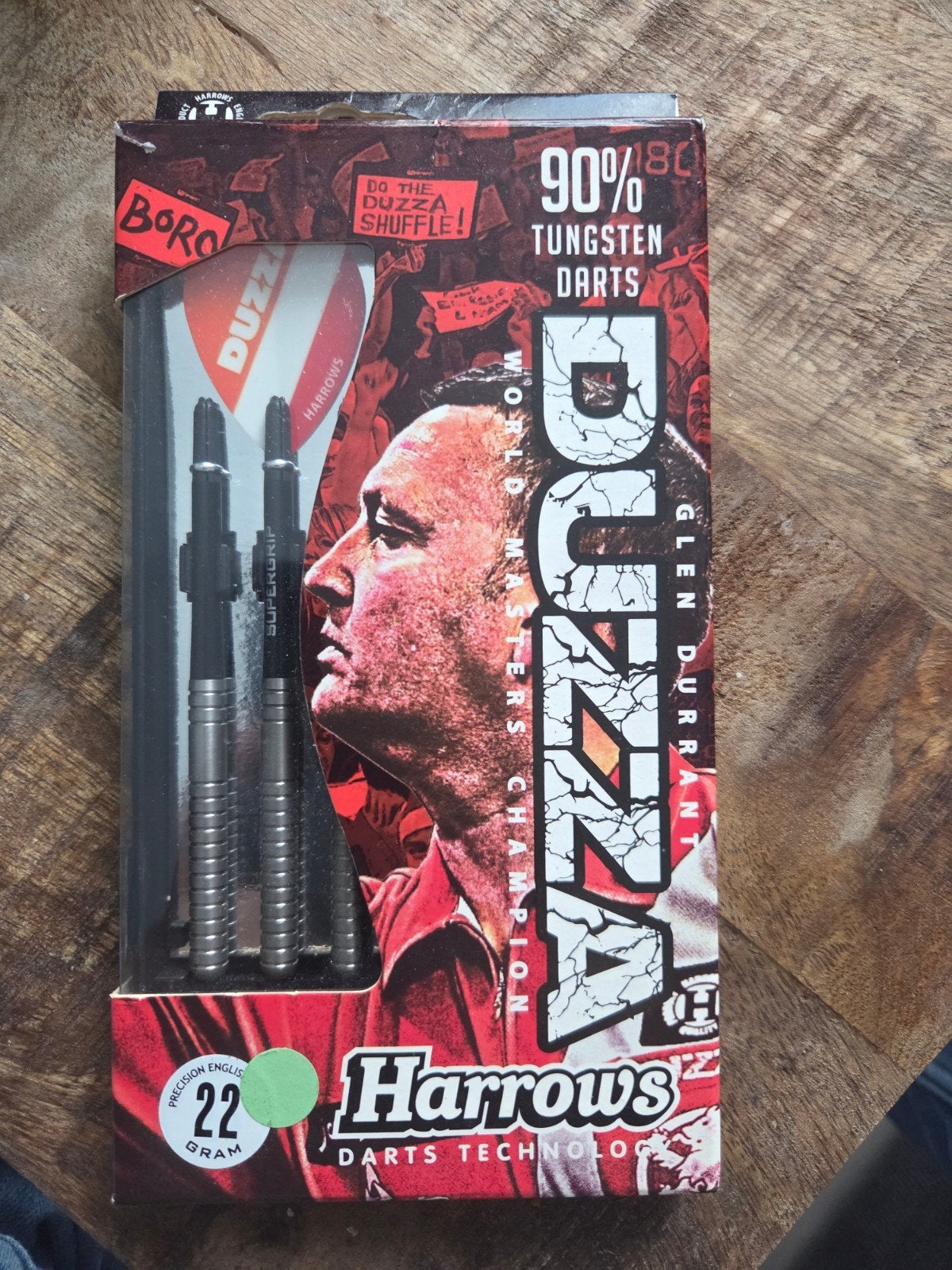 Harrows Darts Technologie - DuZza 90% Tungsten Darts 22g, Ophalen of Verzenden, Nieuw, Pijlen