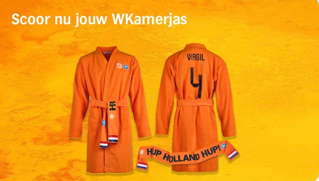 AH WKamerjas zegels, Albert Heijn, Ophalen