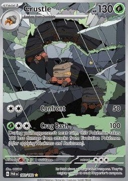 CRUSTLE 183/182 - PARADOX RIFT, Ophalen of Verzenden, Nieuw, Losse kaart, Foil