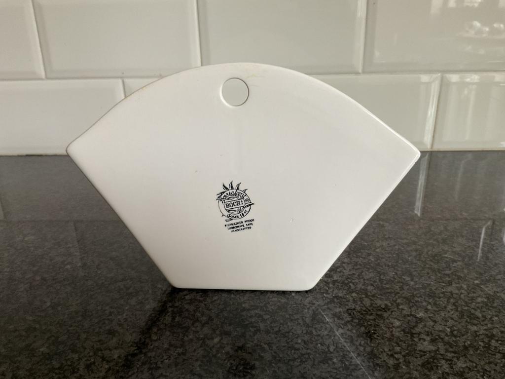 Koffiefilter houder boerenbont, Ophalen of Verzenden, Zo goed als nieuw