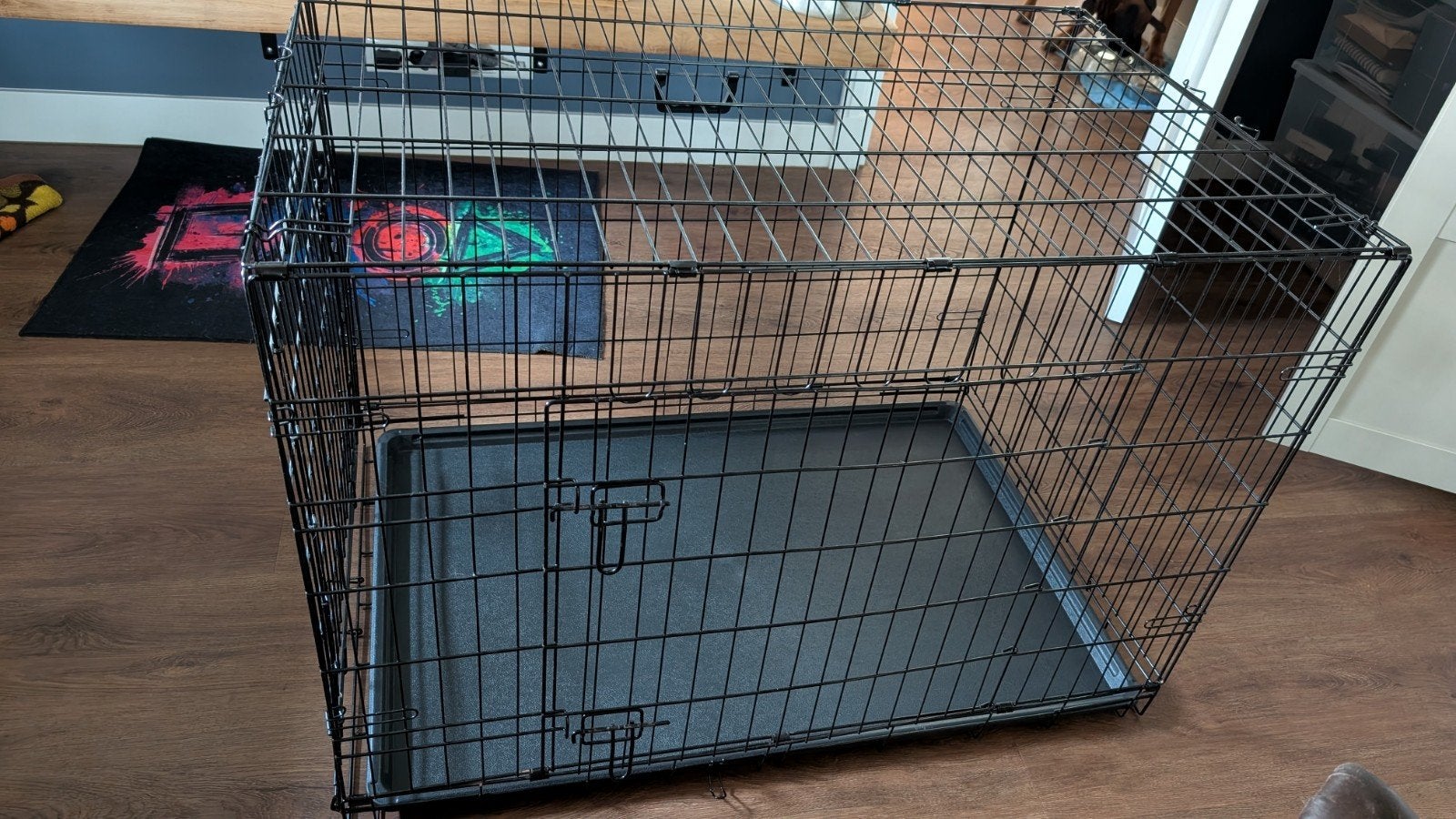 honden kooi Bench L106 x B69 x H76, Ophalen, Zo goed als nieuw