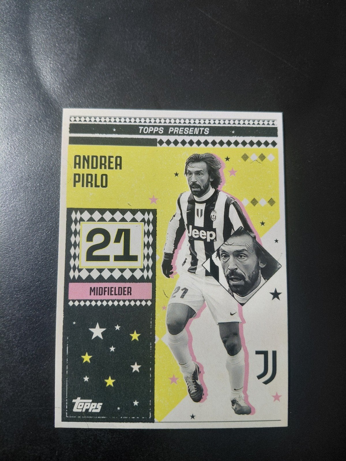 andrea pirlo (juventus) legend topps team set insert, Verzamelen, Sportartikelen en Voetbal, Ophalen of Verzenden, Nieuw, Buitenlandse clubs