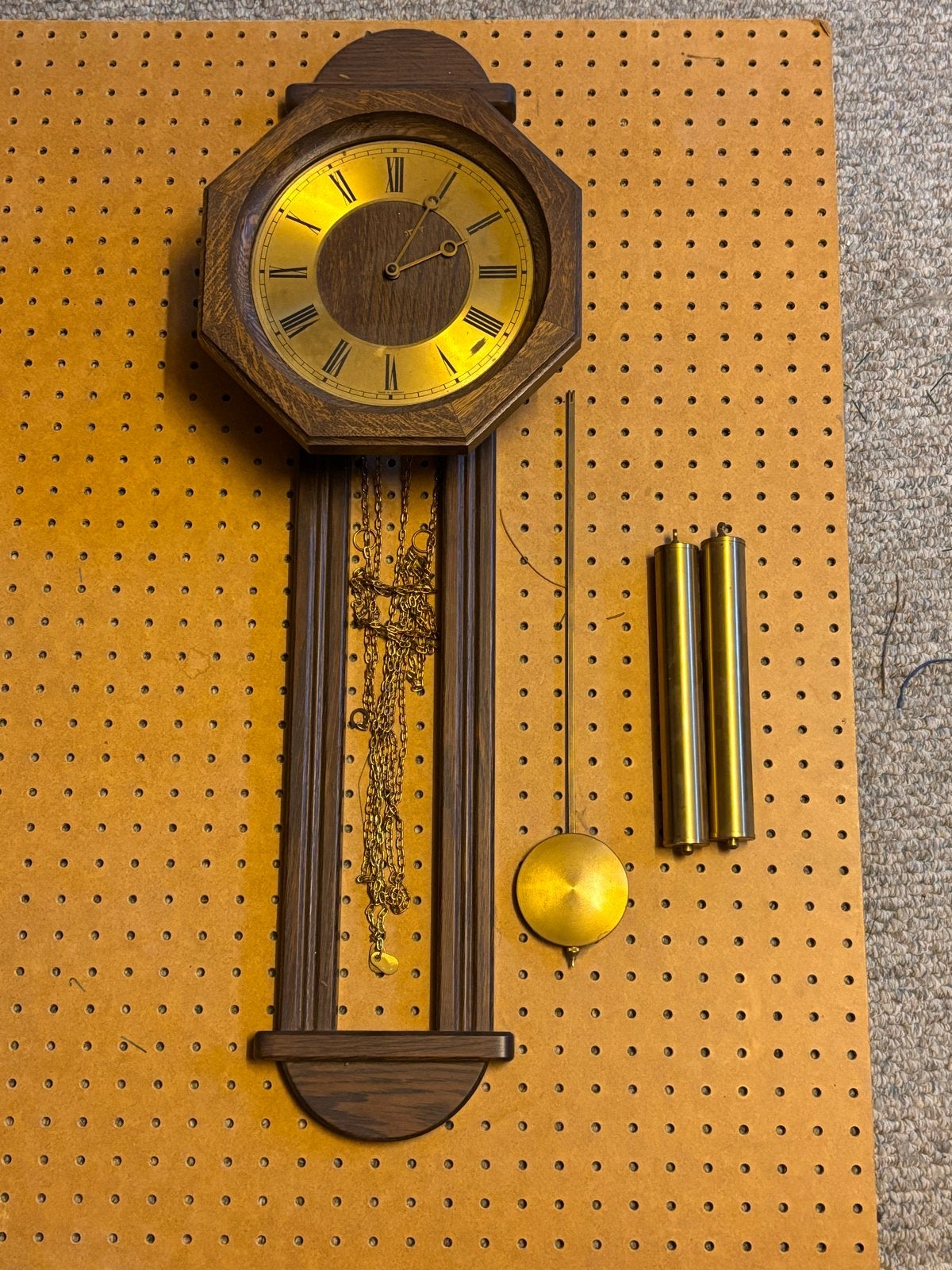 Vintage Hangklok, Antiek en Kunst, Ophalen