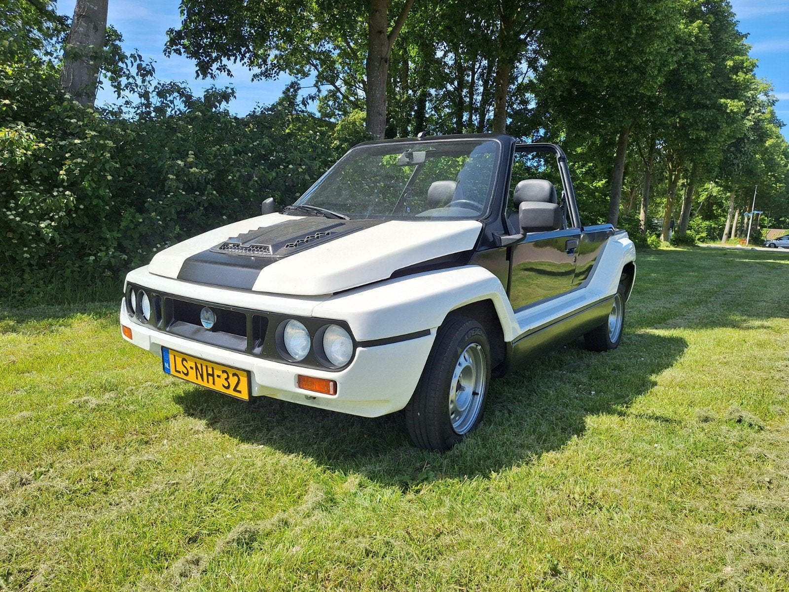 Mega Tjaffer 1.1 I Cabrio E2 , Citroen Mehari APK NAP, Auto's, Voorwielaandrijving, 600 kg, 4 cilinders, Cabriolet