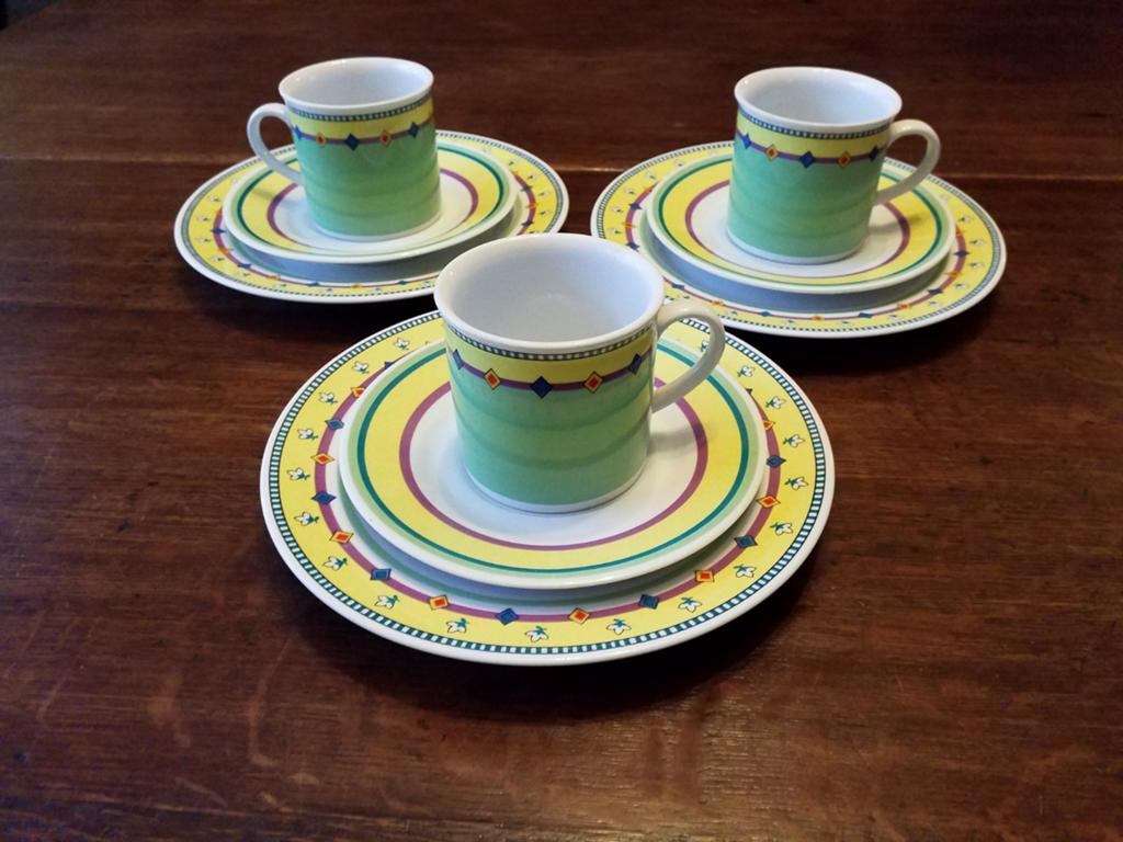 Botticelli design vintage porselein set, Ophalen of Verzenden