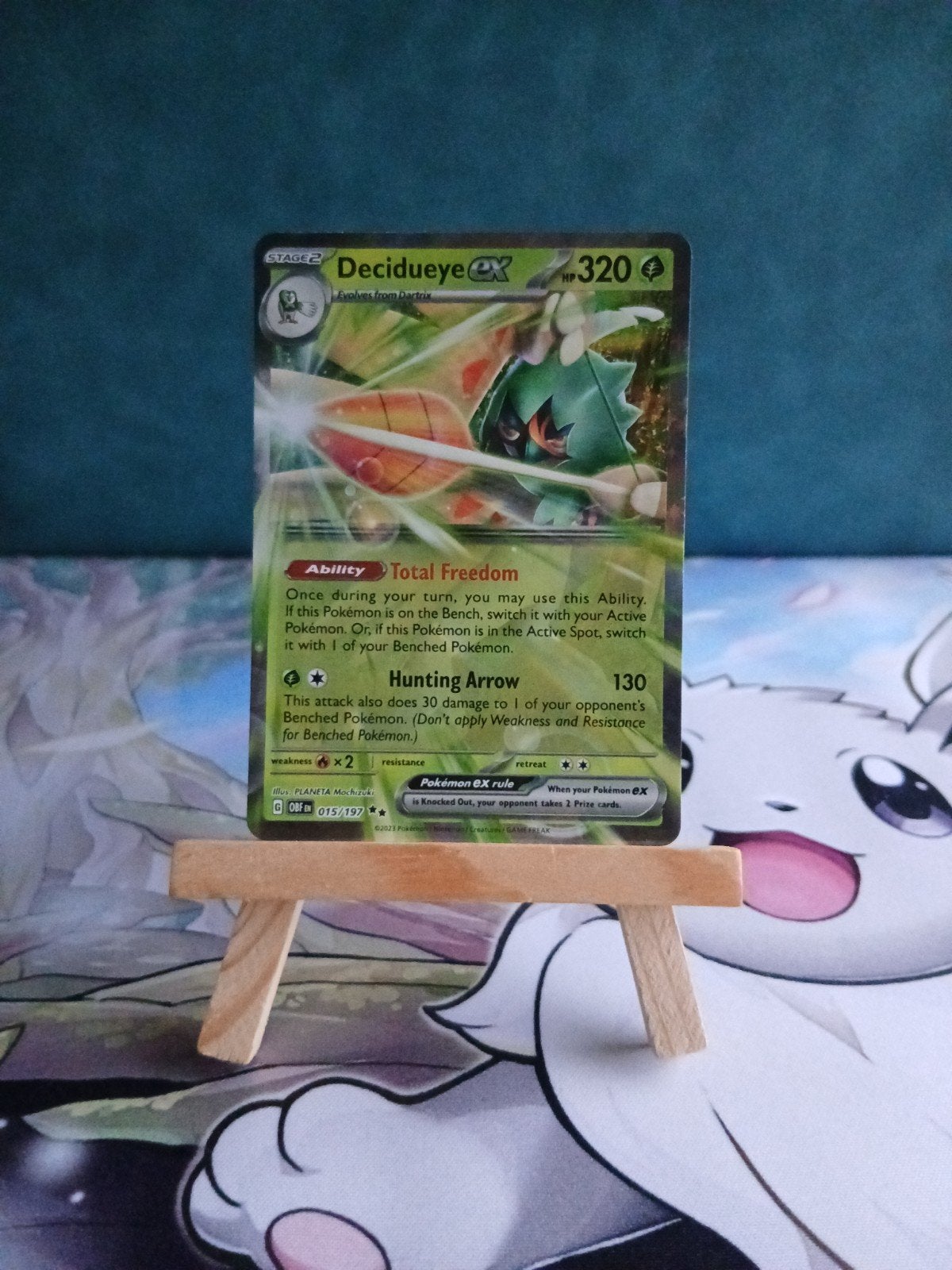 Decidueye #015/197 Pokémon Obsidian Flames, Verzenden, Nieuw, Losse kaart, Foil