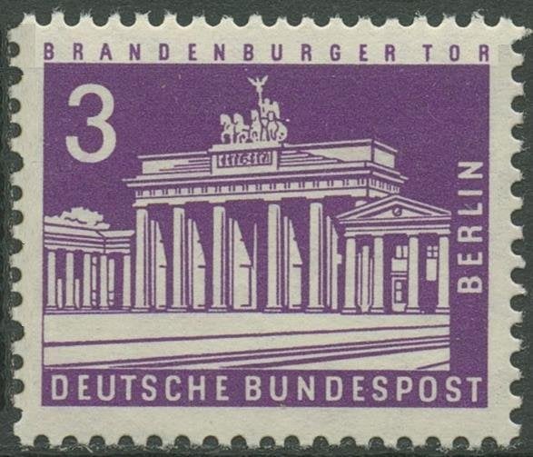 BERLIJN 1963 Brandenburg Poort, Michel: 231, Postfris., Verzenden, BRD, Postfris