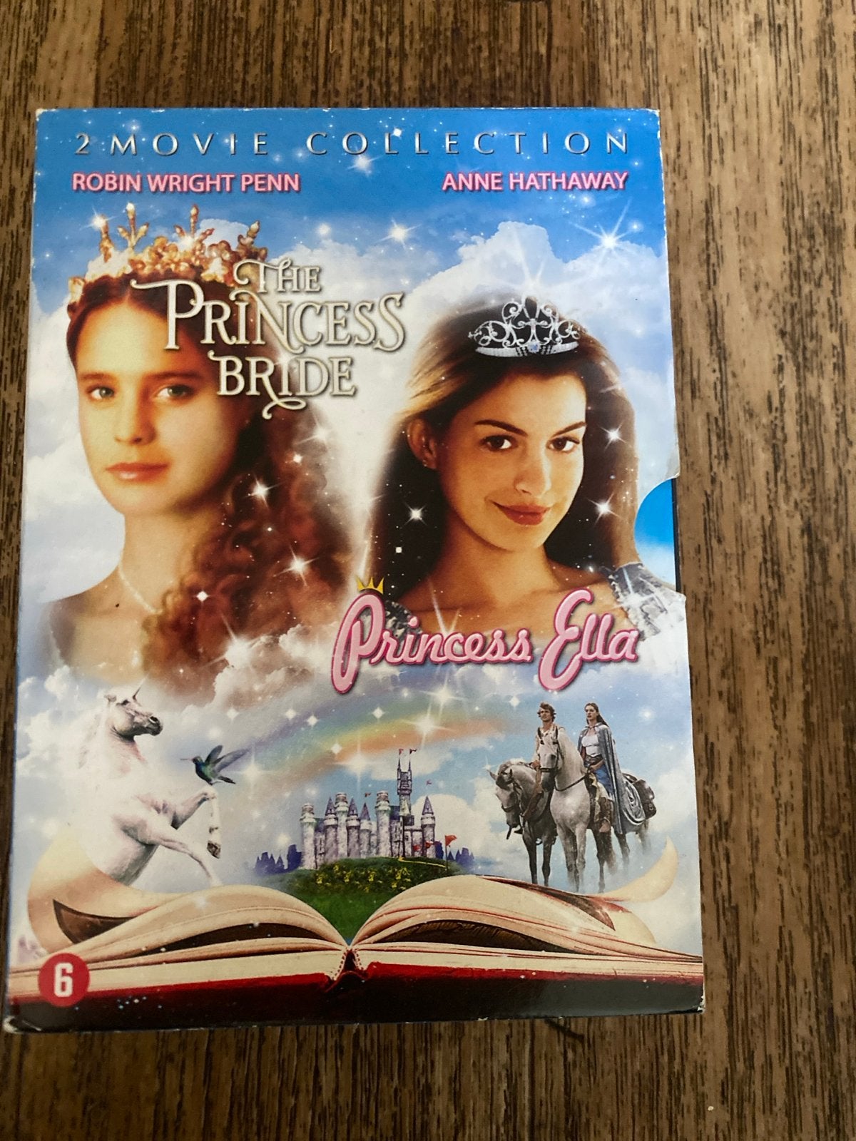 The Princess Bride & Princess Ella 2 Movie Collection VHS, Vanaf 6 jaar, Ophalen of Verzenden, Zo goed als nieuw, Engels