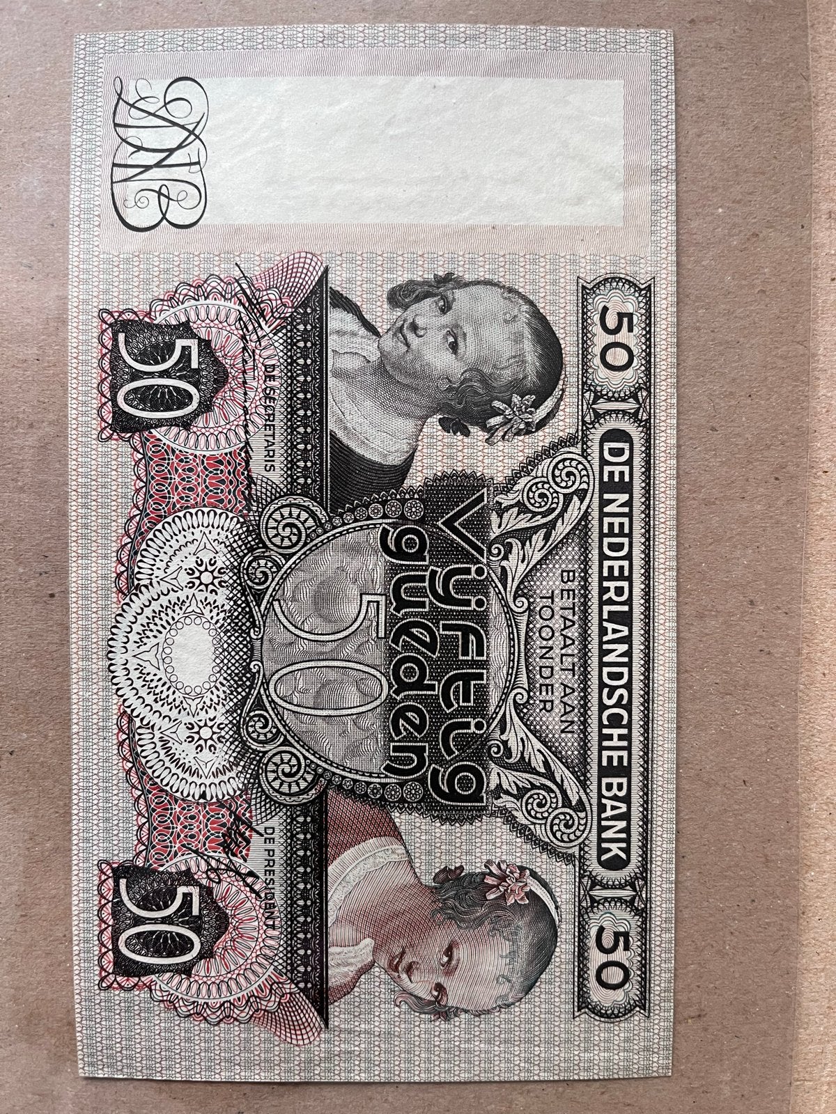 50 Gulden biljet uit 1941 - De Nederlandsche Bank, Postzegels en Munten, Bankbiljetten | Nederland, Ophalen of Verzenden, 50 gulden