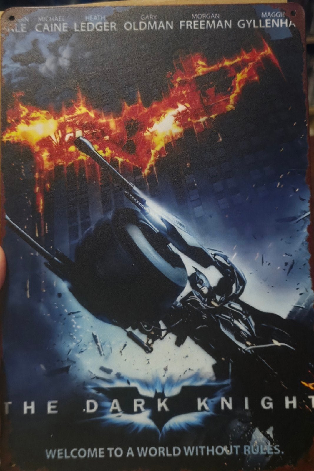 Nieuw The Dark Knight film decoratie ophangen, Verzamelen, Ophalen of Verzenden, Nieuw, Film, Poster