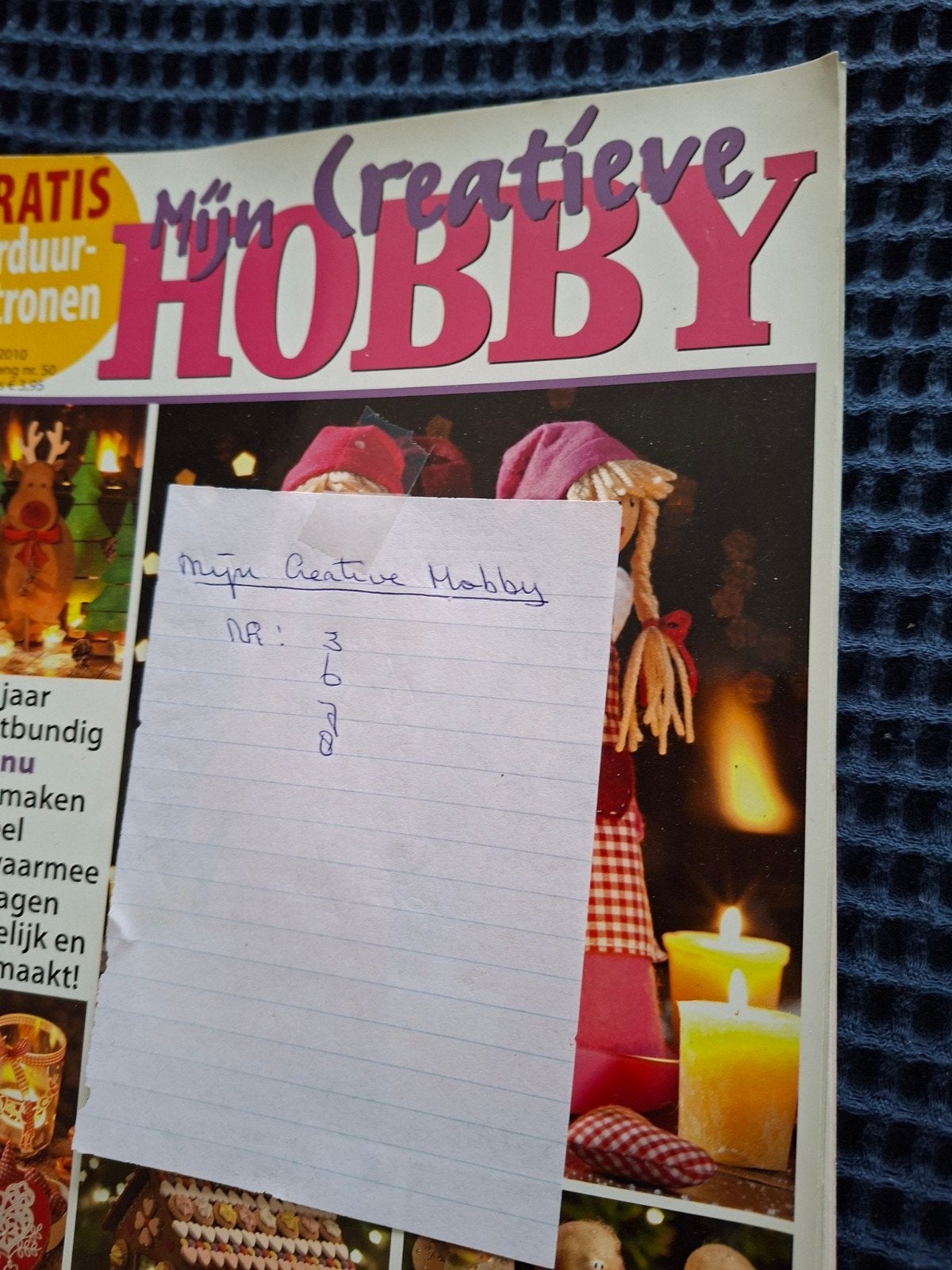 Mijn Creatieve Hobby Tijdschrift - Knutselideeën, Ophalen of Verzenden, Gelezen, Overige onderwerpen