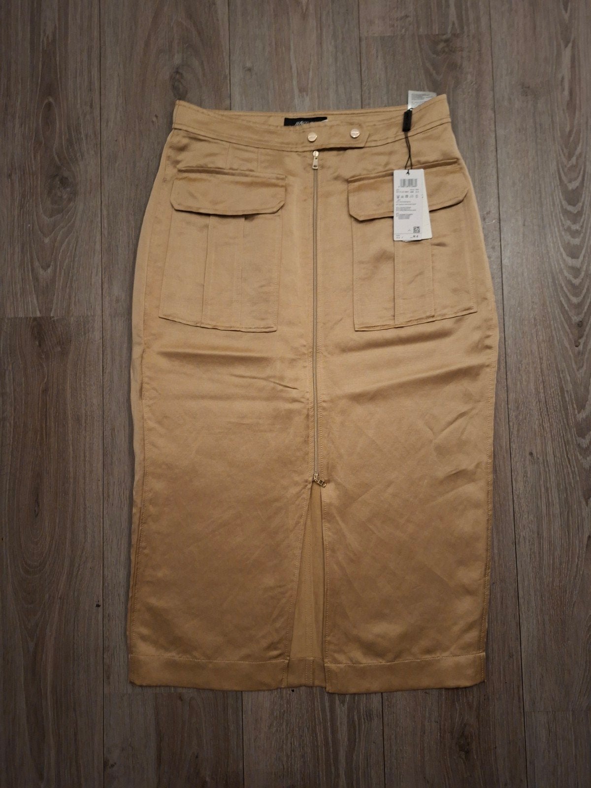Marccain Goudkleurige Rok Maat 4 - Nieuw met labels, Kleding | Dames, Rokken, Ophalen of Verzenden