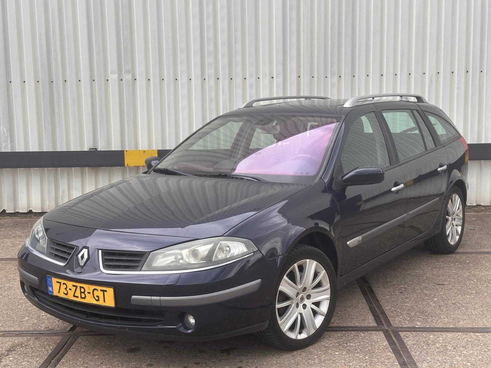 Renault Laguna Grand Tour 2.0 16V Tech Line, 73-ZB-GT, Voorwielaandrijving, Gebruikt, 4 cilinders, Blauw