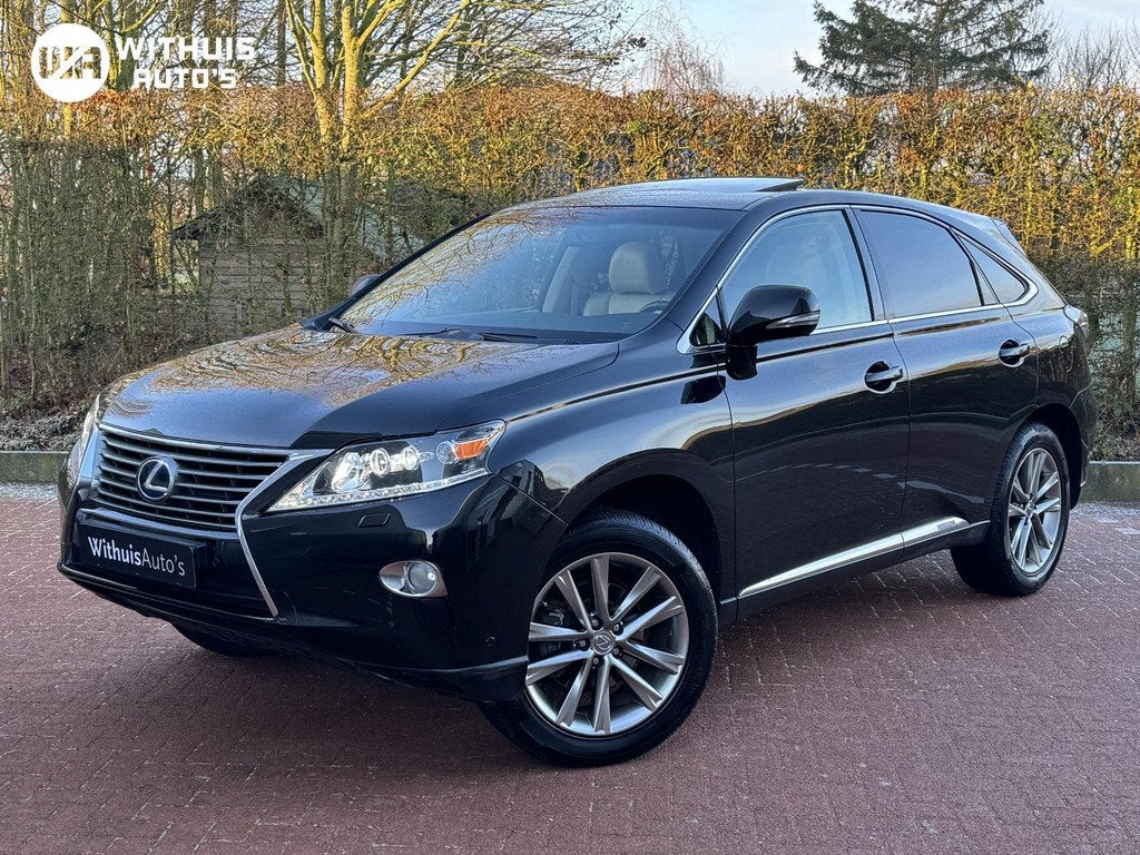 Lexus RX 450h 4WD Facelift Dakraam (Dealer onderhouden!), Auto's, Lexus, Automaat, Euro 5, Gebruikt, Zwart