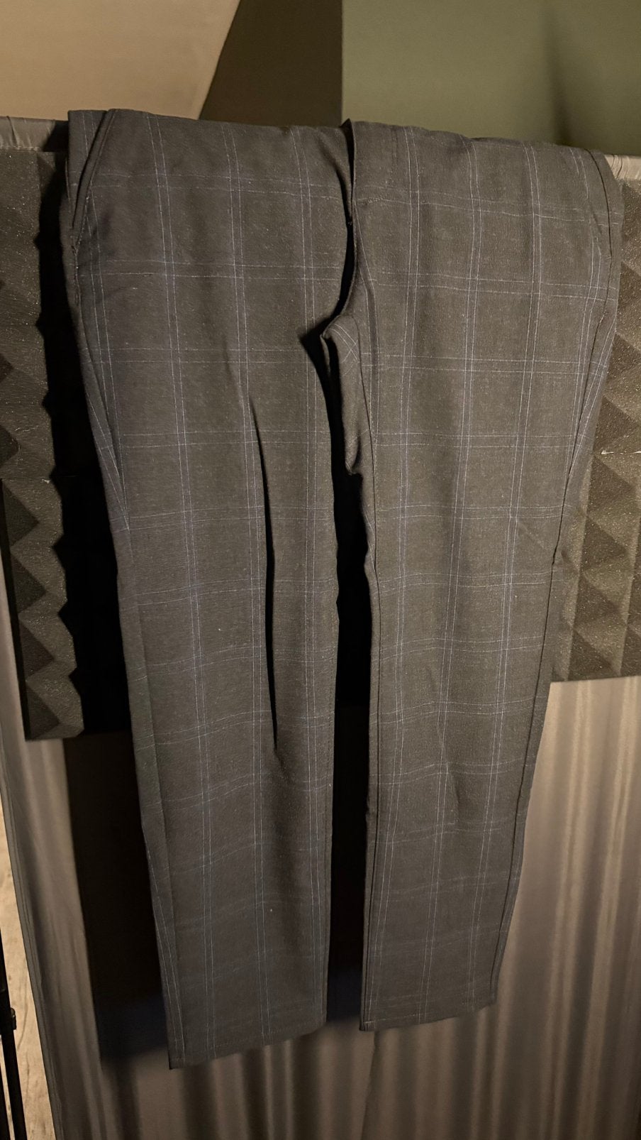 Zara The Melange Pant Heren Donkergrijs Geruit Maat 40, Ophalen of Verzenden, Nieuw, Maat 46 (S) of kleiner, Grijs