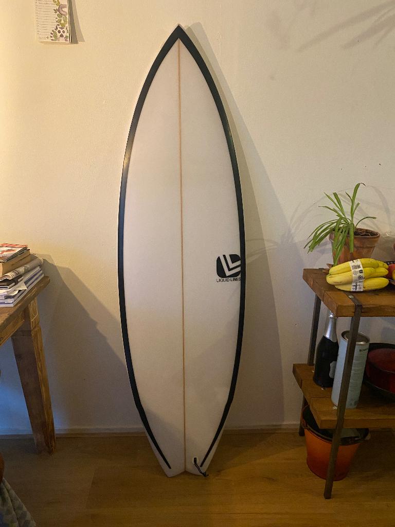 Surfboard 5'6 shortboard 25,8 Liter, Watersport en Boten, Golfsurfen, Ophalen, Gebruikt, Shortboard