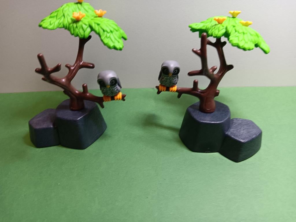 Playmobil Dieren DECO UIL Grijs-geel,   per stuk 1,95, Verzenden, Gebruikt, Los playmobil