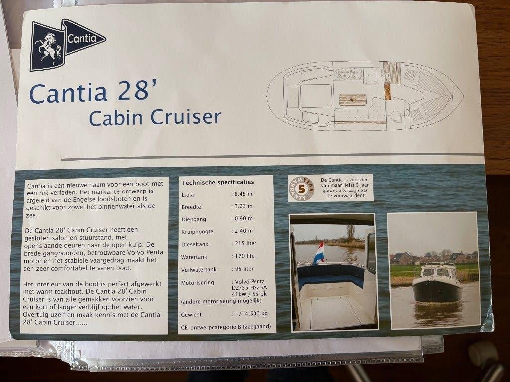Kent 28 - Cantia 28 cabin Cruiser 2010, Overige merken, Gebruikt, Diesel, Keuken