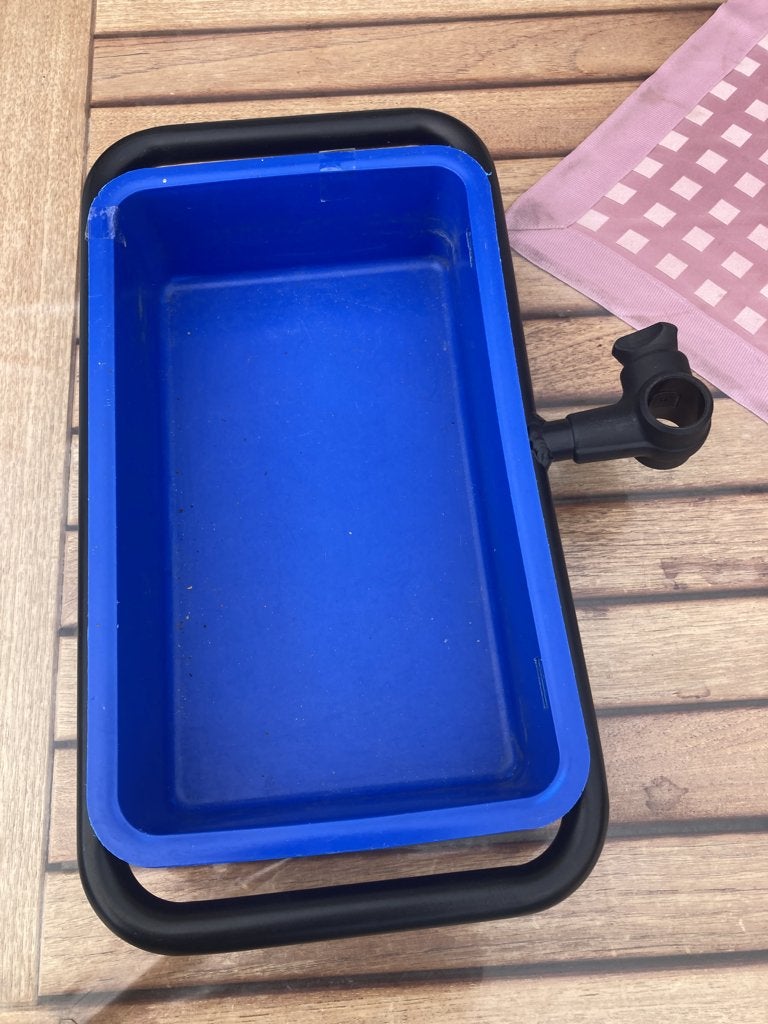 Te Koop Bak voor naast Viskist 25 mm poten, Ophalen, Gebruikt, Overige typen