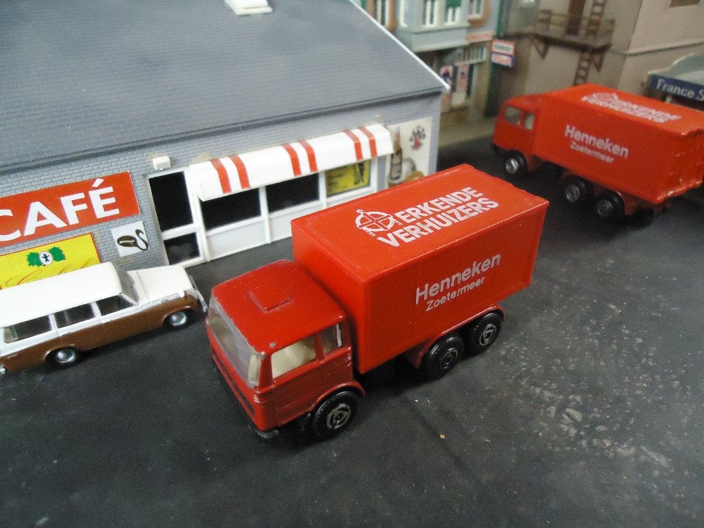 Mercedes Benz LP Efsi HENNEKEN ERKENDE VERHUIZERS ZOETERMEER, Ophalen of Verzenden, Gebruikt, Bus of Vrachtwagen, Efsi