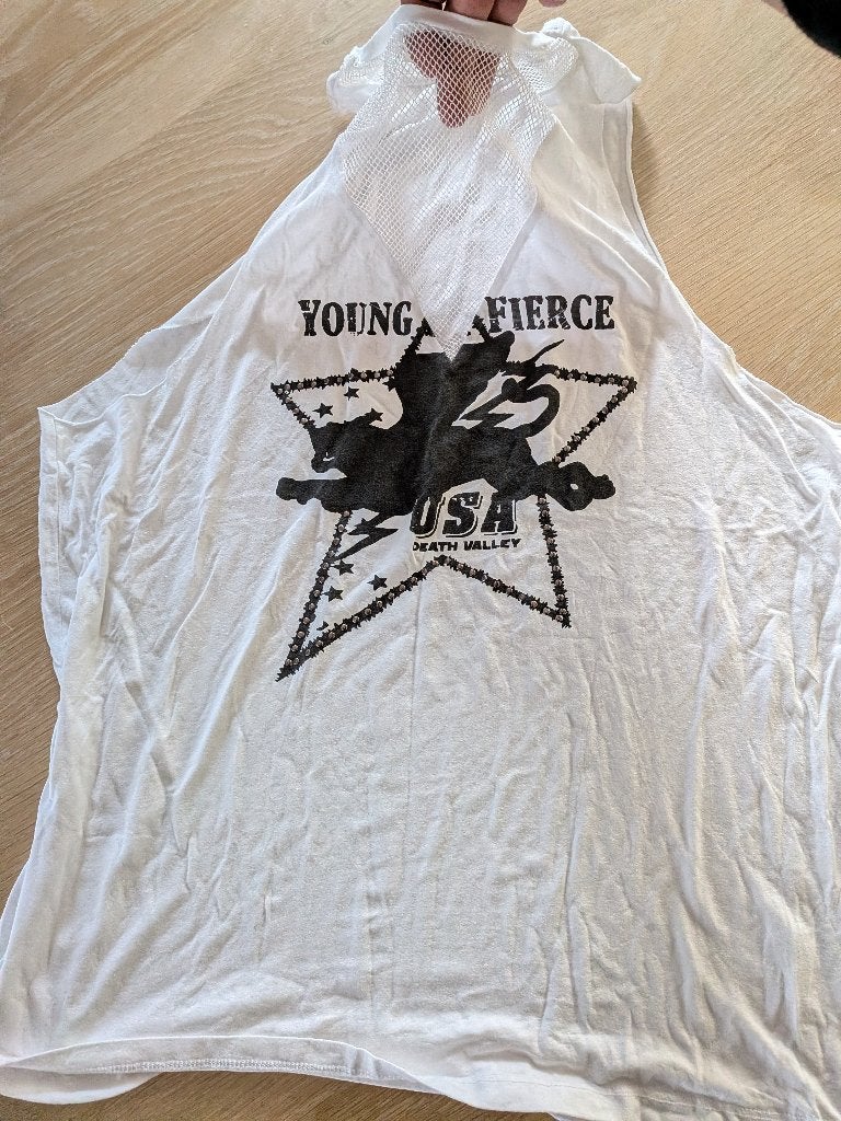 uitgaanstop maat xl, Kleding | Dames, Tops, Wit, Maat 46/48 (XL) of groter, Ophalen of Verzenden, Zo goed als nieuw