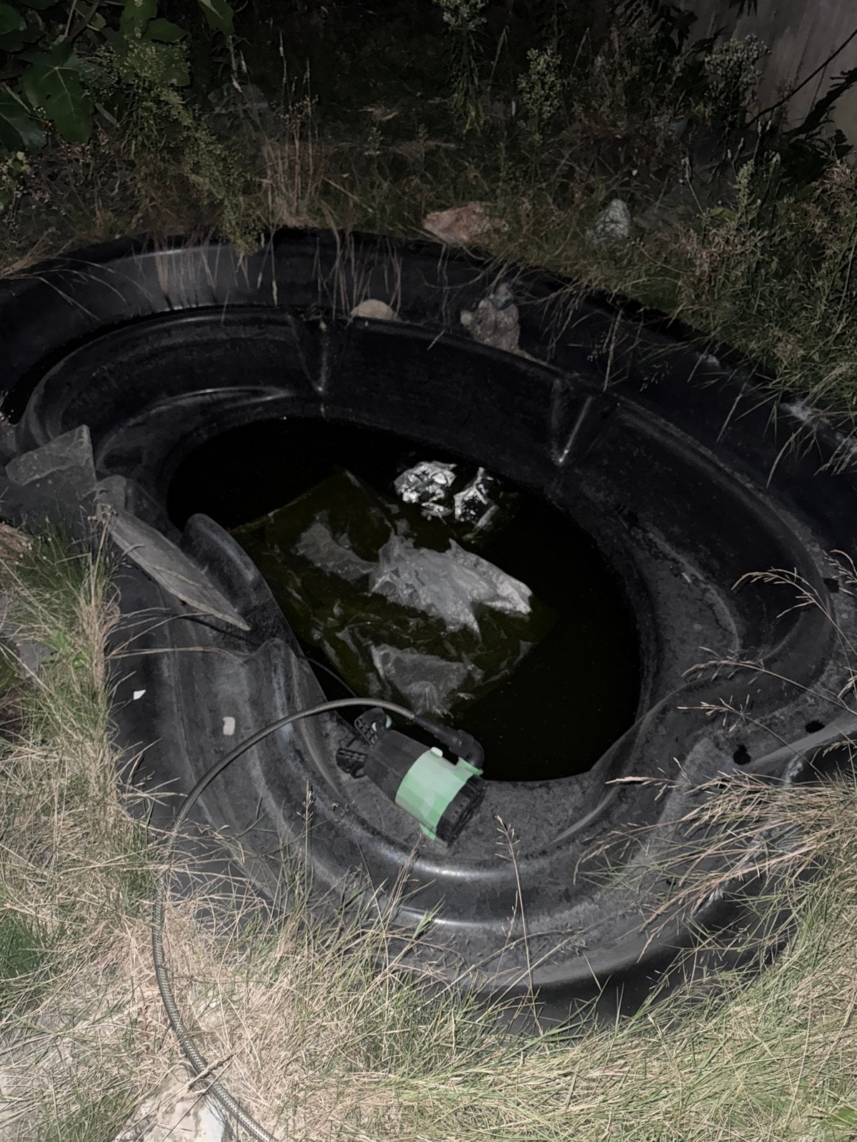 Zwarte vijverbak, Tuin en Terras, Vijvers, Ophalen, Gebruikt