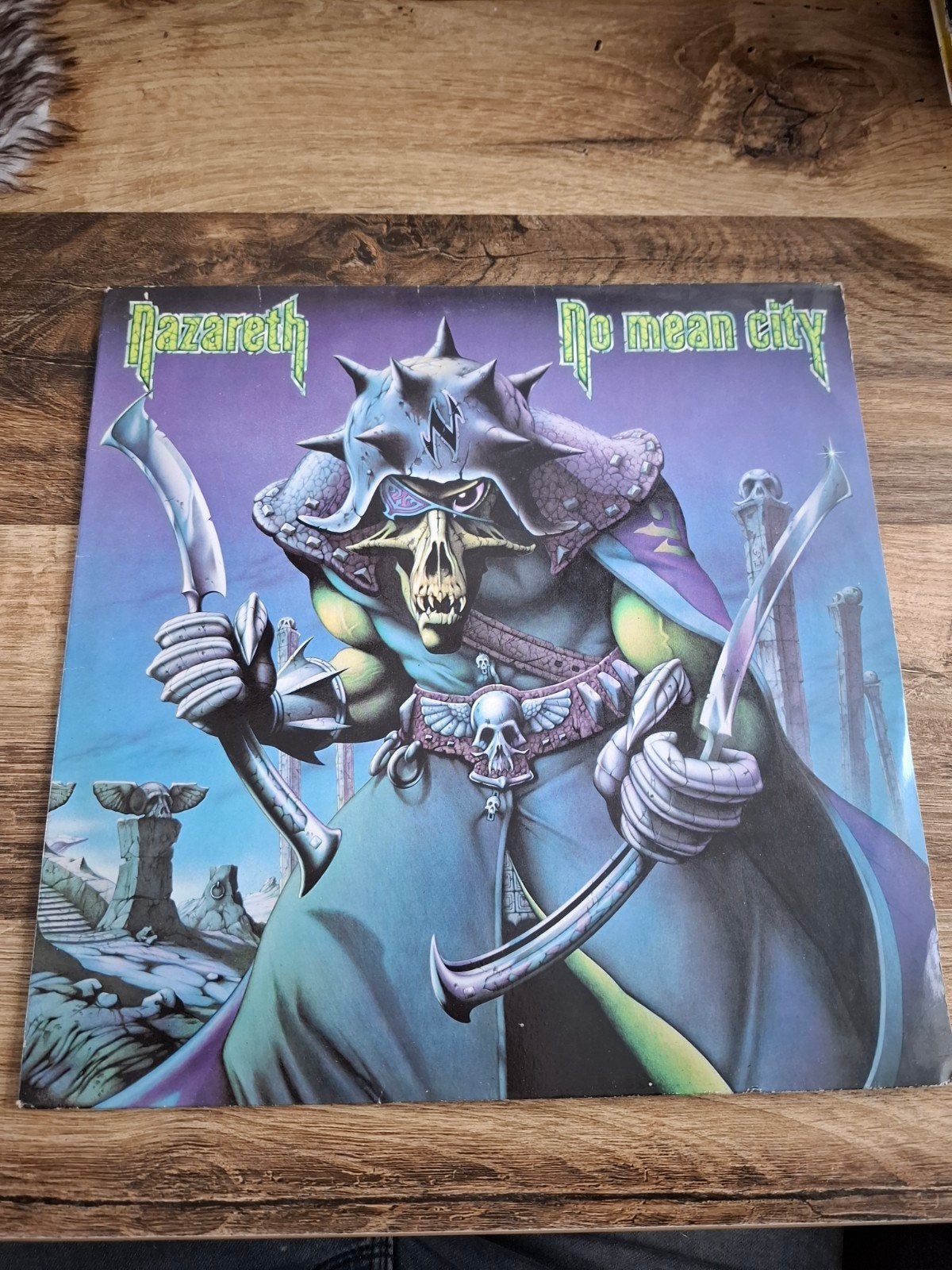 Nazareth - No Mean City LP (1979) Hardrock Vinyl, Ophalen of Verzenden, Gebruikt, Hardrock