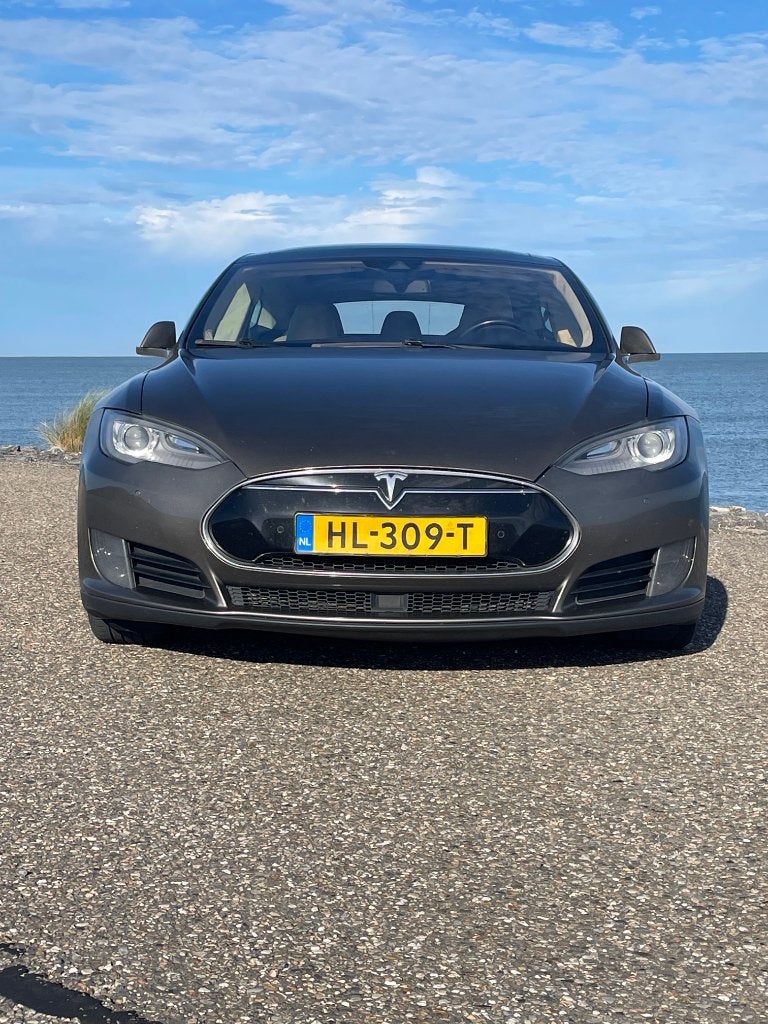 S 85D MCU2  LIFETIME FREE SUPERCHARGING TOPSTAAT, Auto's, Tesla, Beige, Overige kleuren, Model S, 2084 kg
