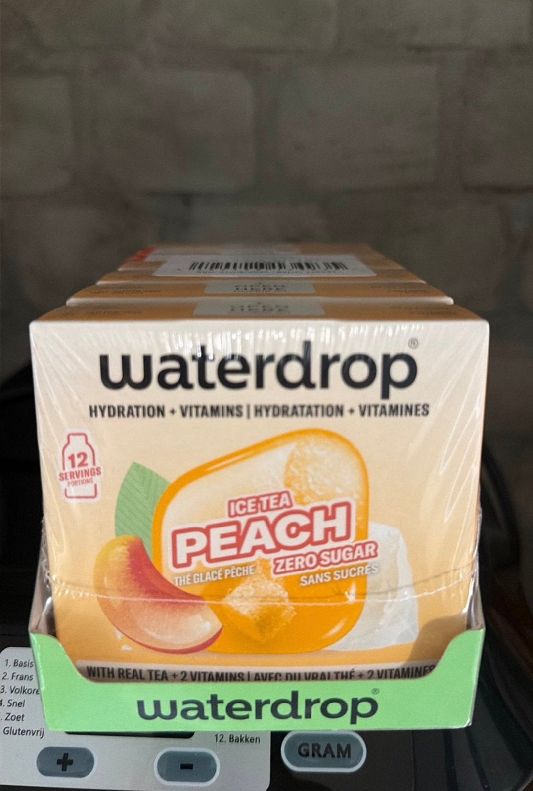 Waterdrop peach 6 x12 THT 31-5-27, Ophalen of Verzenden, Nieuw, Overige typen