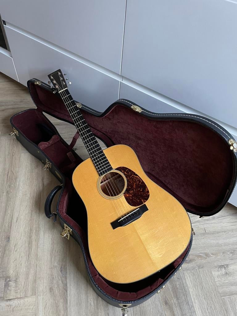 Martin D18GE (1934), Muziek en Instrumenten, Snaarinstrumenten | Gitaren | Akoestisch, Ophalen, Gebruikt, Western- of Steelstringgitaar
