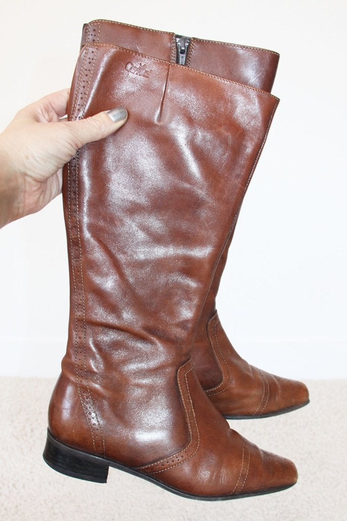 Schitterende Leren Caprice Laarzen s1 (Maat 4/37) € 65,-