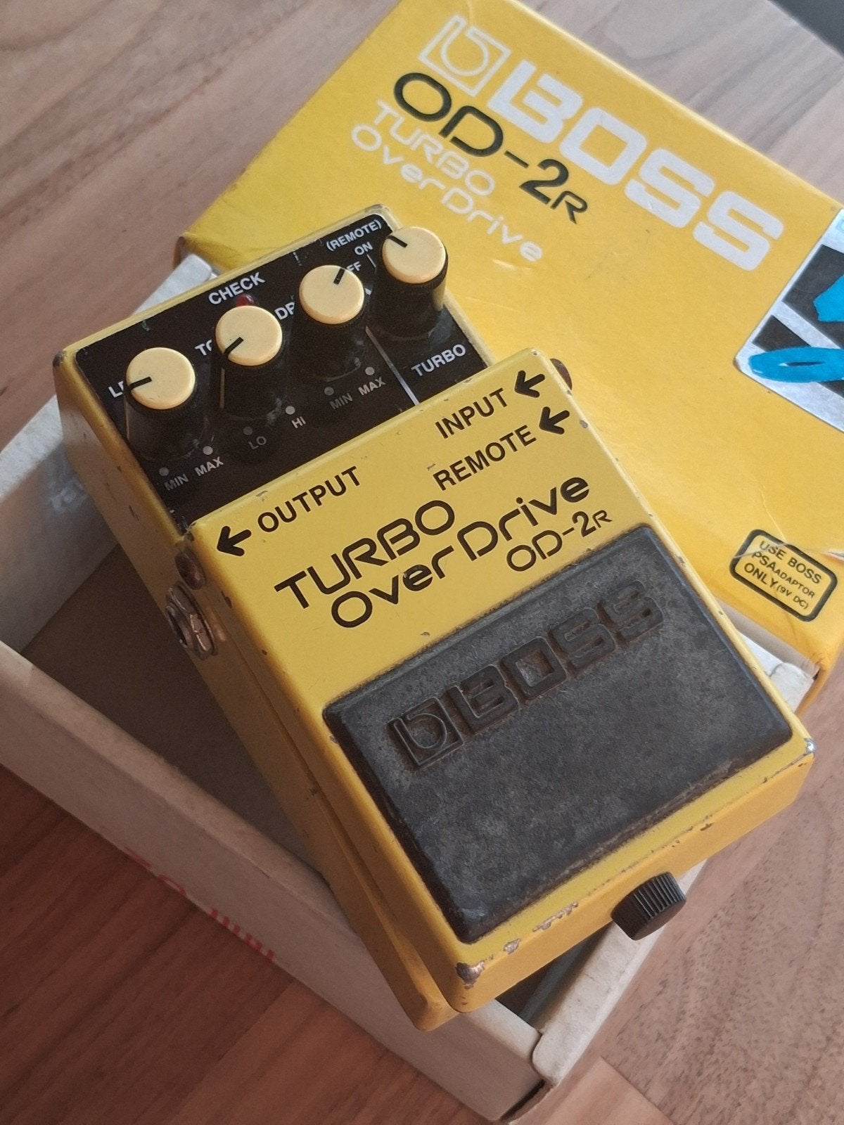 Boss OD-2R Turbo OverDrive Pedaal, Muziek en Instrumenten, Effecten, Ophalen of Verzenden, Gebruikt, Distortion, Overdrive of Fuzz