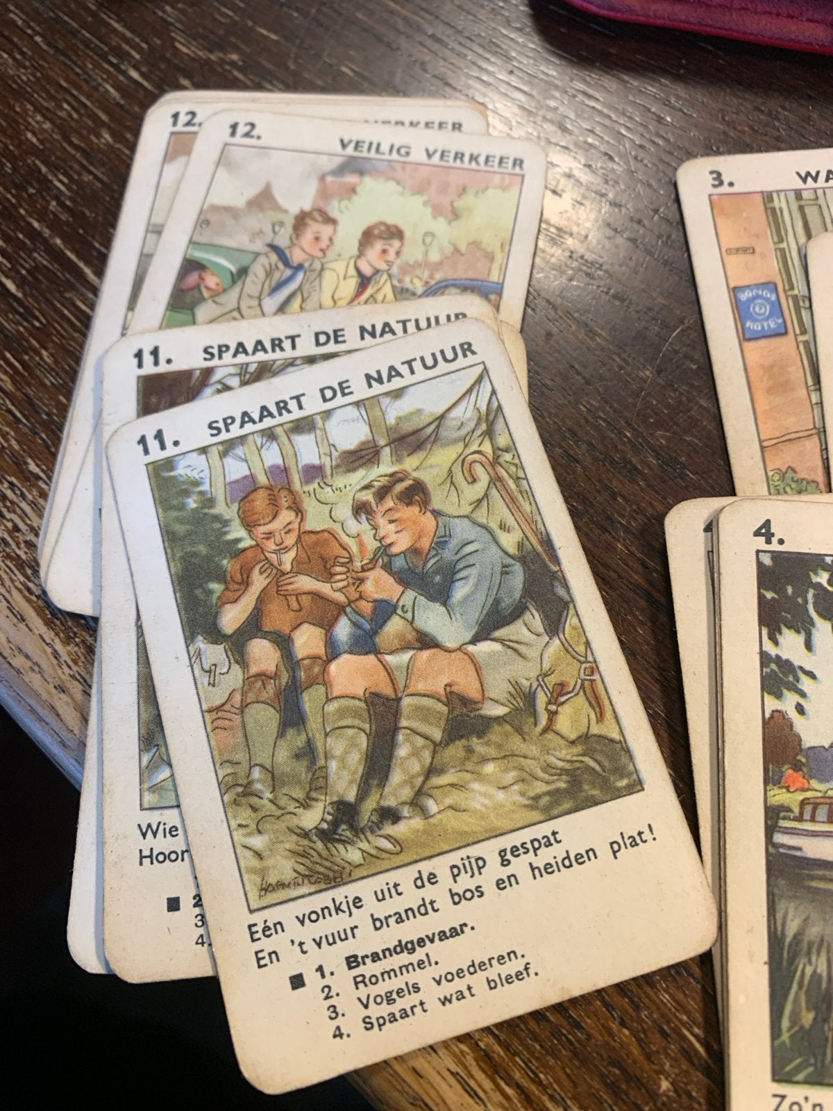 Compleet ANWB Kwartetspel - Zeer Goede Staat - Collectors It, Ophalen, Zo goed als nieuw, Kwartet(ten)