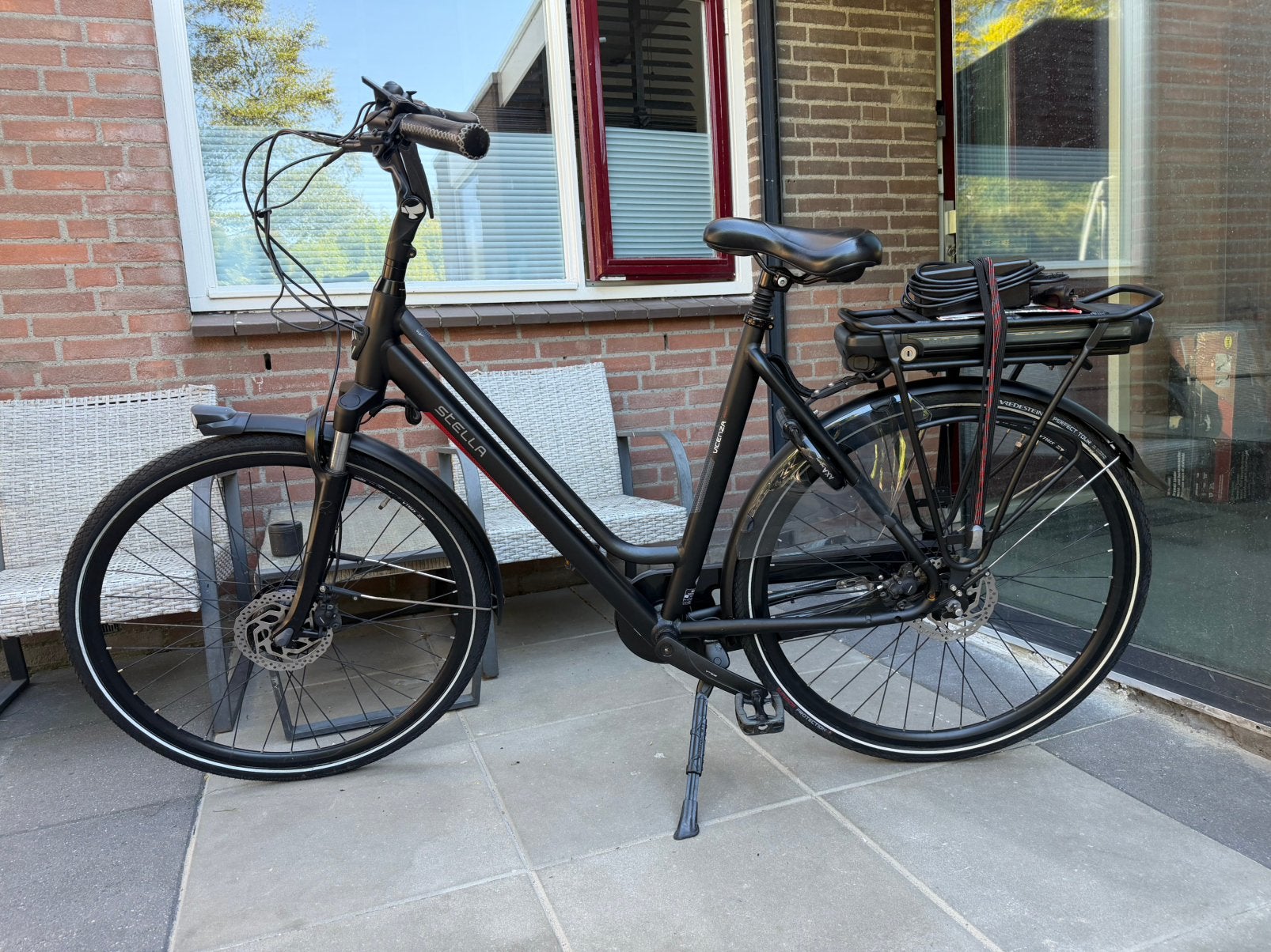 Stella vicenza elektrisch fiets, Fietsen en Brommers, Fietsen | Dames | Damesfietsen, Ophalen, Zo goed als nieuw, Overige merken