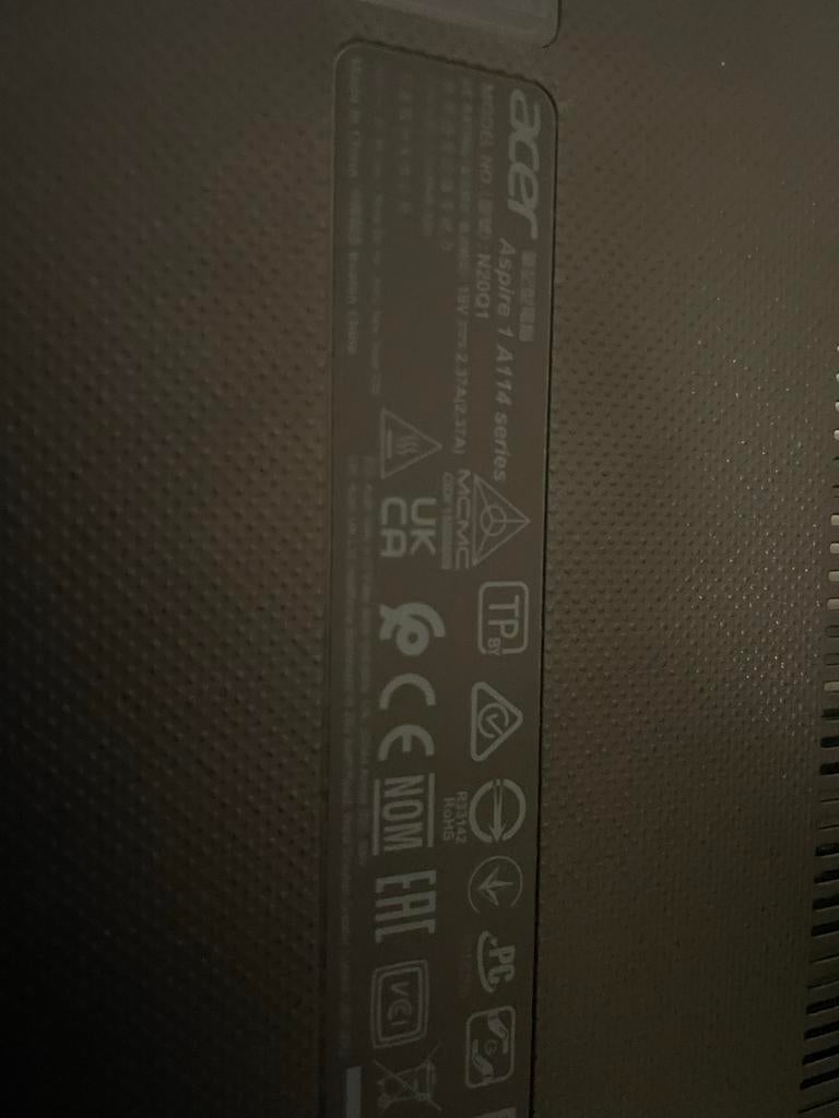 Acer Aspire 1 A114 series laptop, Computers en Software, Windows Laptops, Ophalen, Qwerty, 14 inch, Zo goed als nieuw