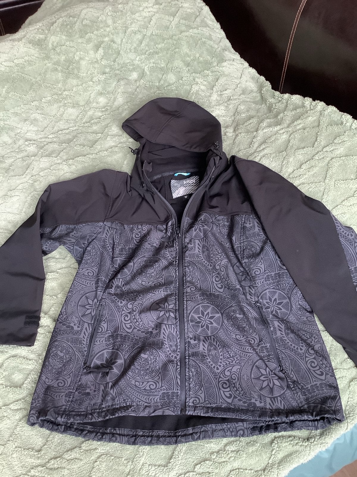 Kilpi dames outdoor jas maat 46, Ophalen of Verzenden, Zo goed als nieuw, Maat 46/48 (XL) of groter, Zwart