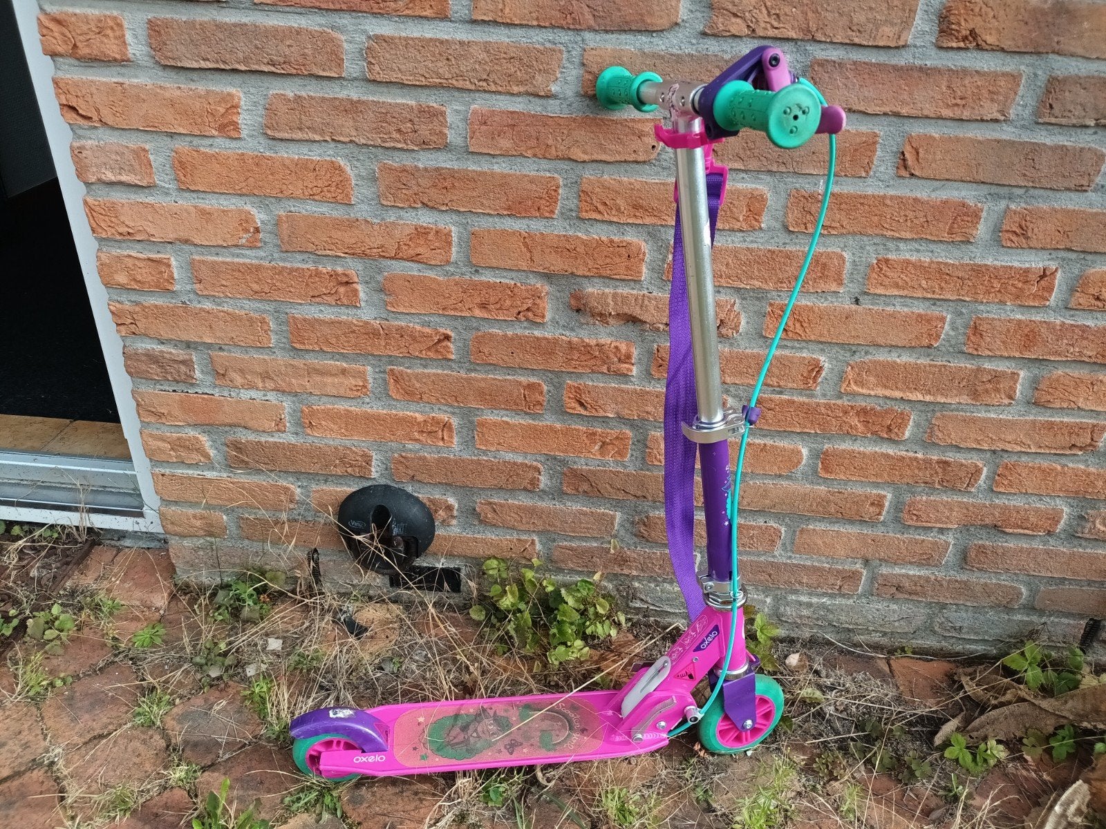 Inklapbaar stepje Oxelo, Ophalen, Gebruikt, Gewone step, Oxelo