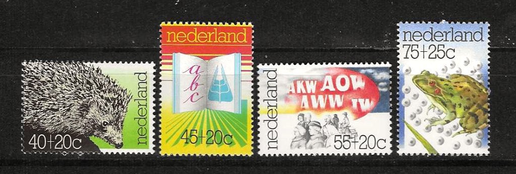 Nederland 1085-1088 postfris, Ophalen of Verzenden, Na 1940, Postfris