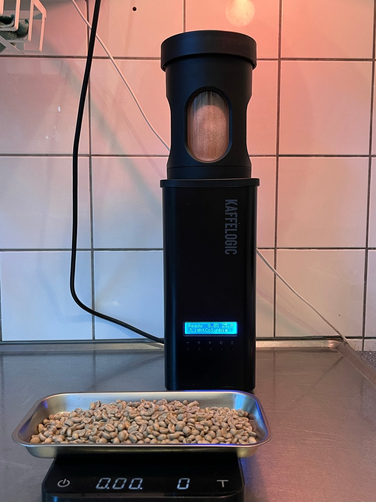Kaffelogic Home Koffiebrander - Zo goed als nieuw, Overige modellen, Zo goed als nieuw, 1 kopje, Koffiebonen