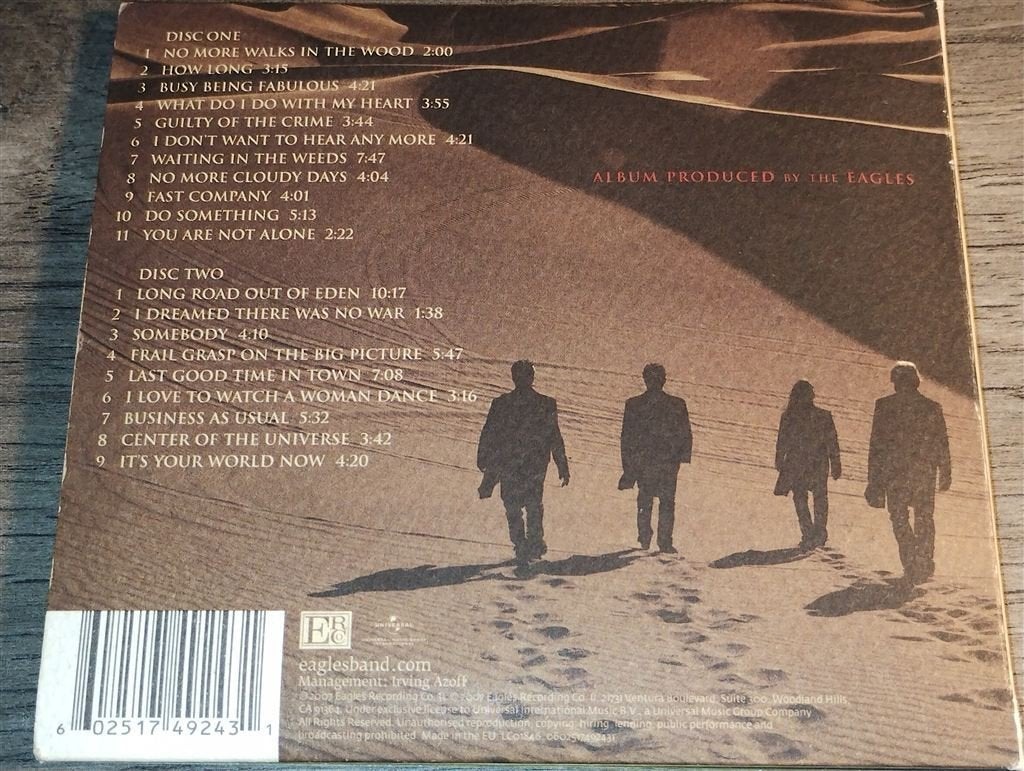 Eagles - Long Road Out Of Eden [2 CD Digipack], Ophalen of Verzenden, Zo goed als nieuw, Poprock