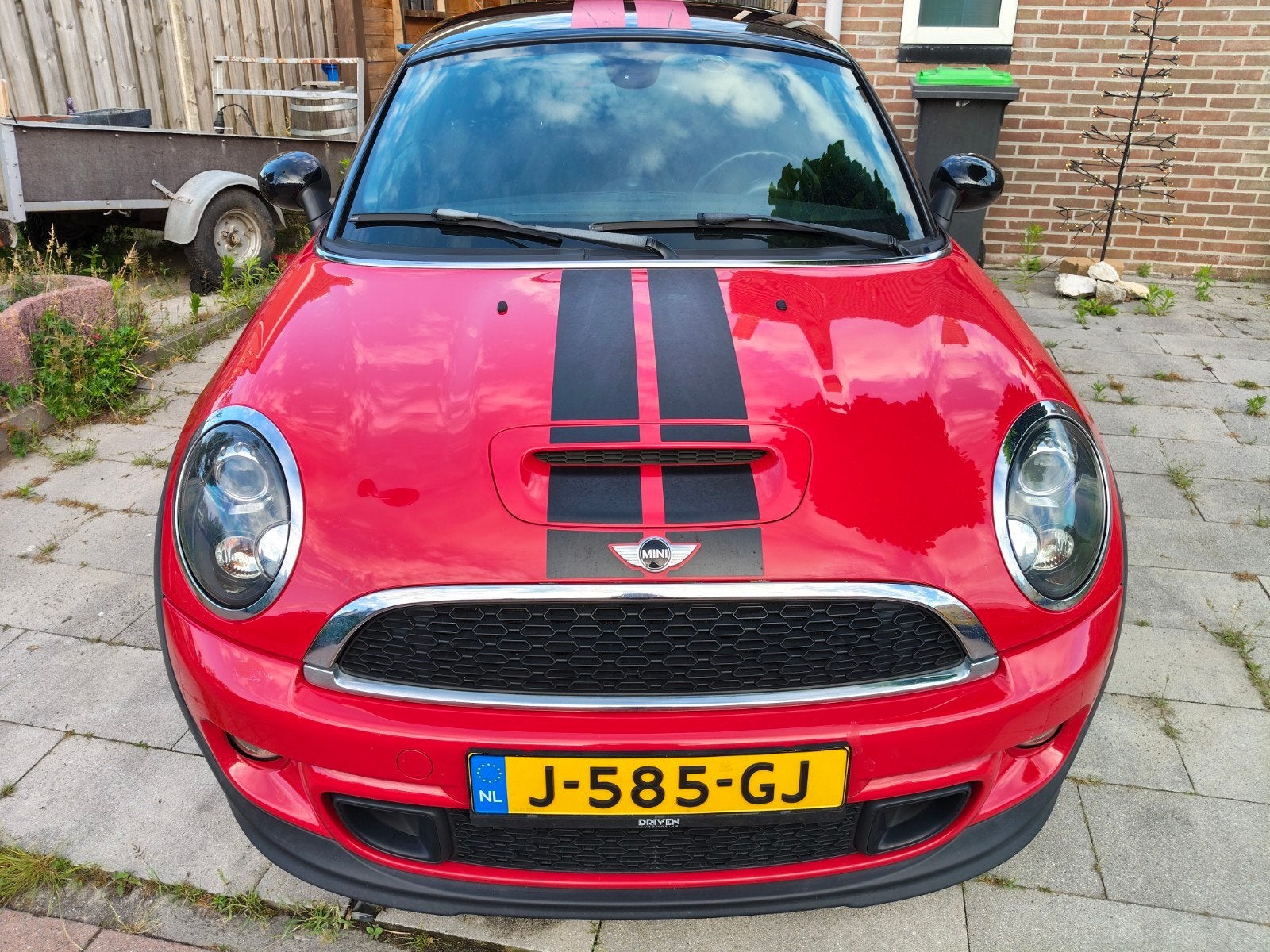 Mini Cooper S Coupe 2012, Zwart, Leder en Stof, Handgeschakeld, 184 pk