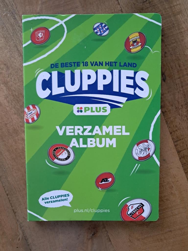 Cluppies plus album en losse munten, Ophalen of Verzenden