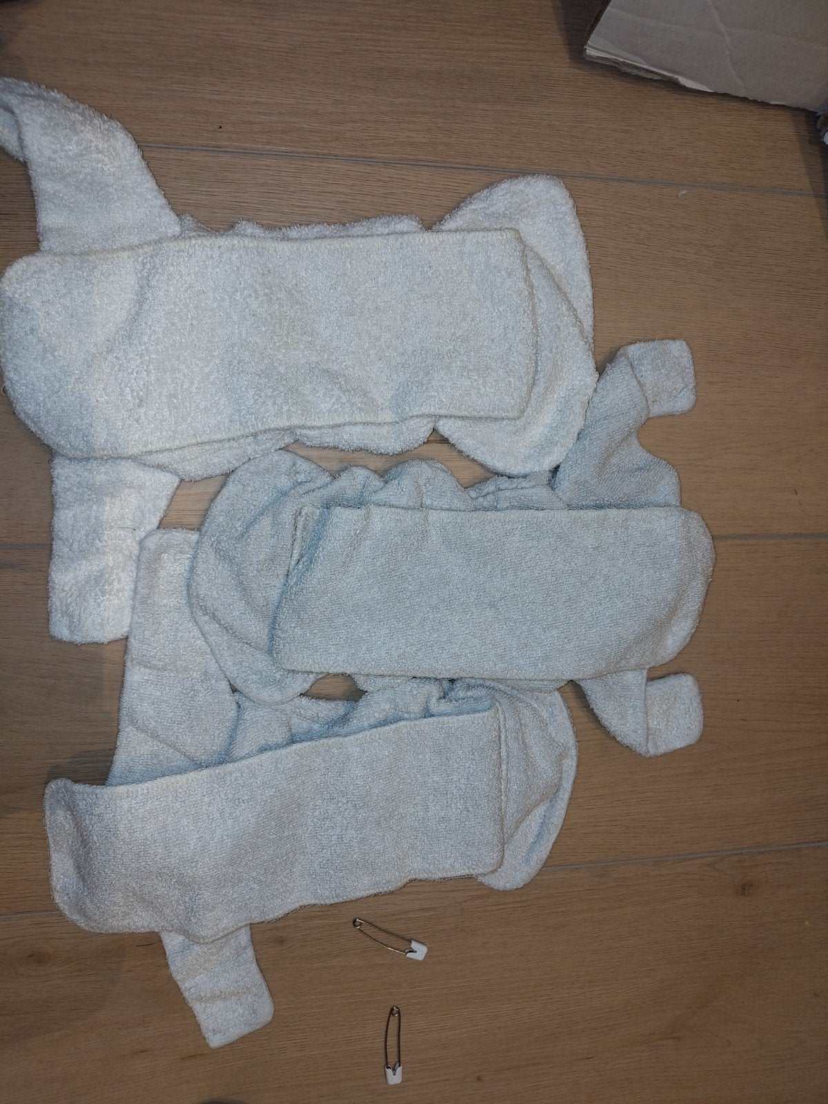 3x little lamb luier maat 2, Ophalen of Verzenden, Gebruikt, Overige typen